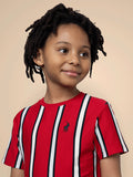 Kids Polo Striped Tee