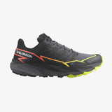 SALOMON THUNDERCROSS TRAIL RUNNING SHOE BLACK/RAINBOW